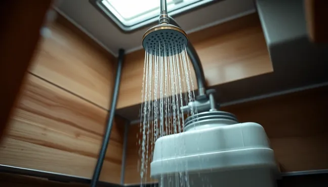 Jak działa prysznic w przyczepie kempingowej