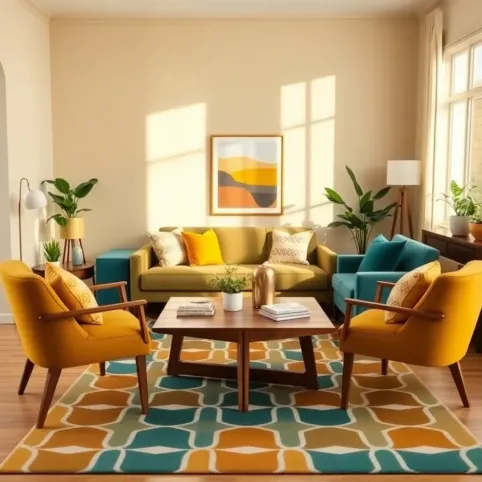 Jak łączyć kolory w salonie