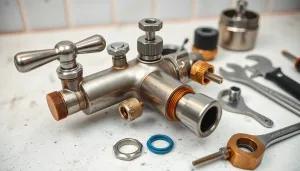 Jak naprawić baterię prysznicową