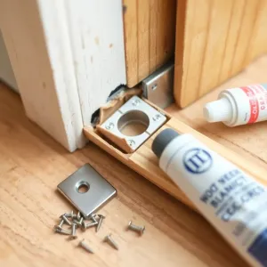 Jak naprawić wyrwany zawias w drzwiach pokojowych