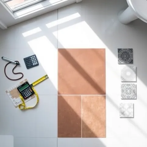 jak obliczyć ilość płytek do łazienki