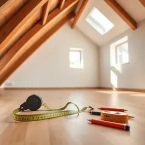 Jak obliczyć powierzchnię pokoju ze skosem