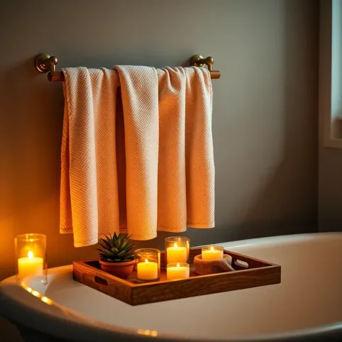 Jak ocieplić łazienkę dodatkami