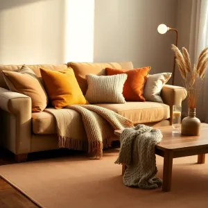 Jak ocieplić salon dodatkami