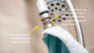 Jak odkręcić wąż od prysznica bez klucza