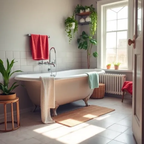 Jak odnowić starą łazienkę bez remontu