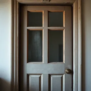 Jak odnowić stare drzwi pokojowe z szybą