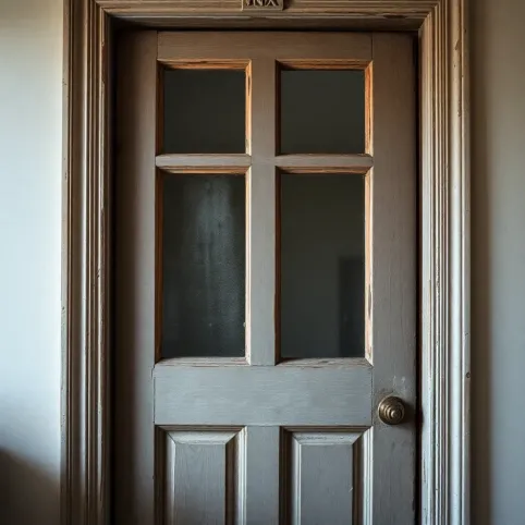 Jak odnowić stare drzwi pokojowe z szybą