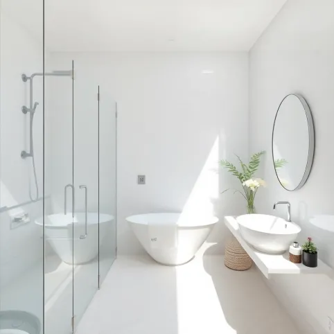 Jak optycznie powiększyć łazienkę