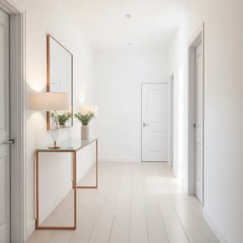 jak optycznie powiększyć przedpokój