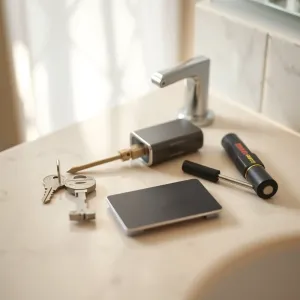 Jak otworzyć zatrzaśnięte drzwi łazienkowe