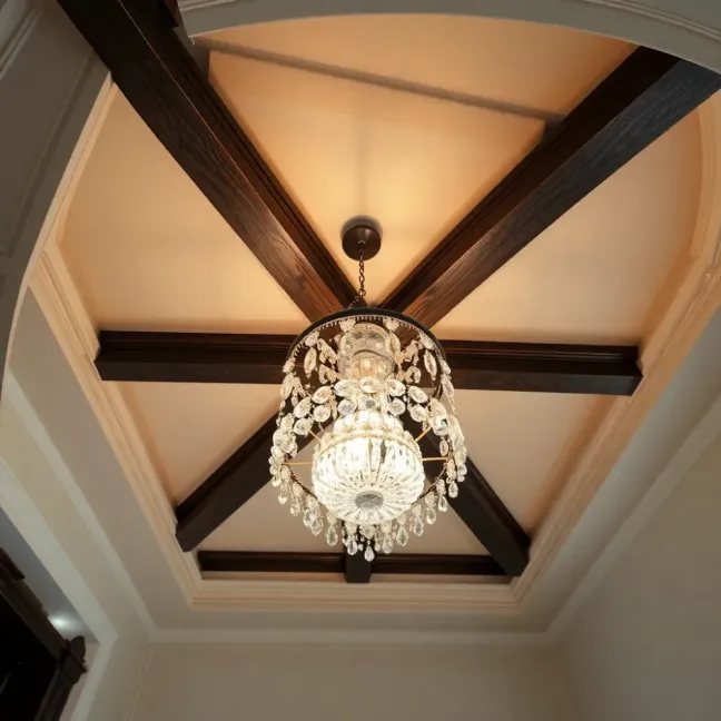 Jak ozdobić sufit w salonie