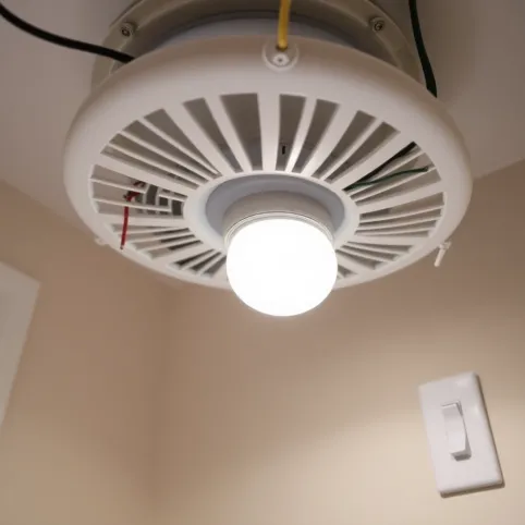 Jak podłączyć wentylator łazienkowy do oświetlenia