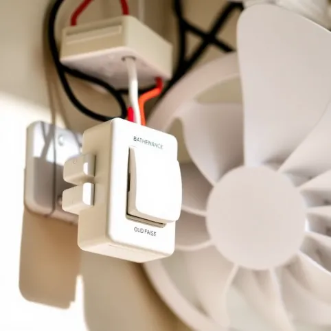 Jak podłączyć wentylator łazienkowy do włącznika światła