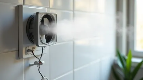 jak podłączyć wentylator w łazience