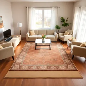 Jak położyć dywan w salonie