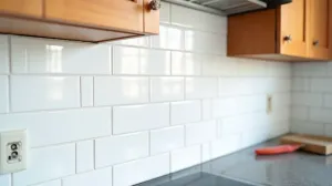 Jak położyć płytki w kuchni między szafkami