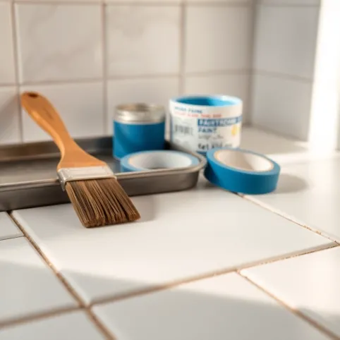 jak pomalować płytki łazienkowe