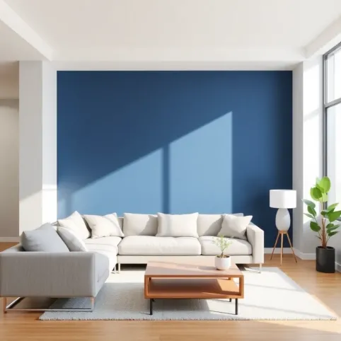 Jak pomalować salon na dwa kolory