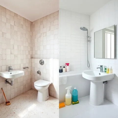 Jak posprzątać łazienkę po remoncie