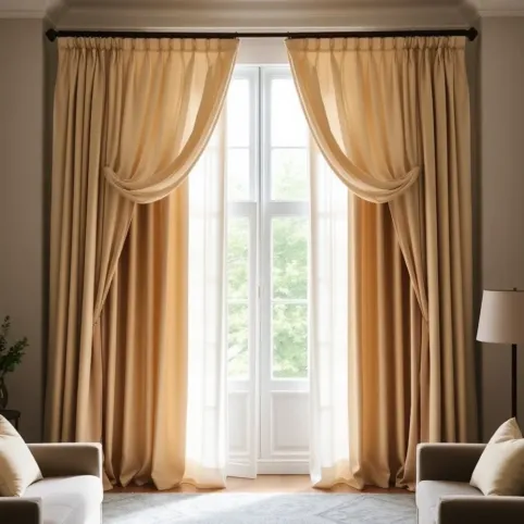 Jak powiesić zasłony w salonie