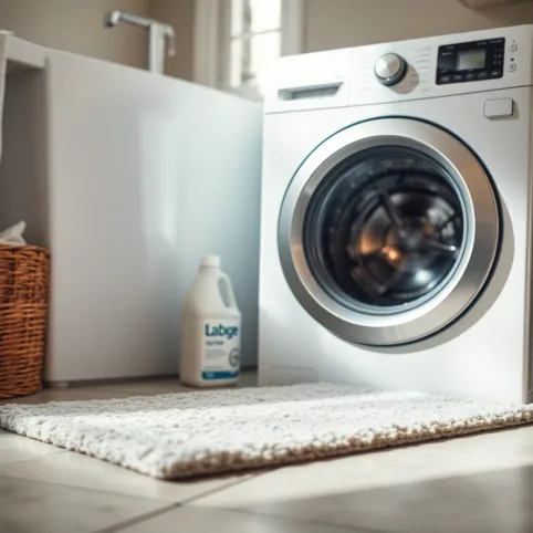 Jak prać dywanik łazienkowy