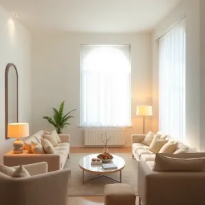 Jak rozjaśnić ciemny salon