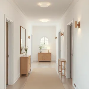 Jak rozjaśnić mały ciemny przedpokój