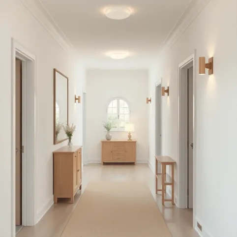 Jak rozjaśnić mały ciemny przedpokój