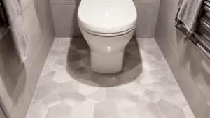 Jak ułożyć płytki w małej łazience na podłodze