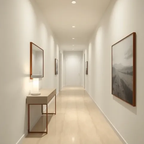 Jak urządzić długi przedpokój