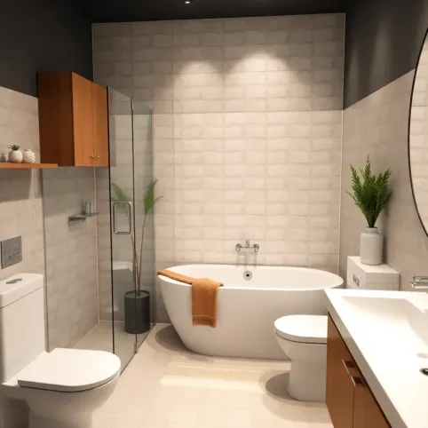 Jak urządzić małą łazienkę z wanną