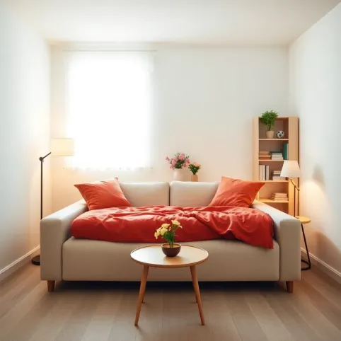 Jak urządzić mały salon z miejscem do spania