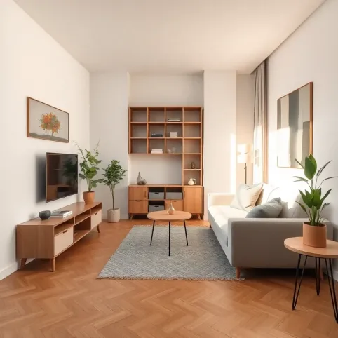 Jak urządzić salon 20m2 w bloku