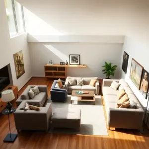 Jak ustawić meble w prostokątnym pokoju