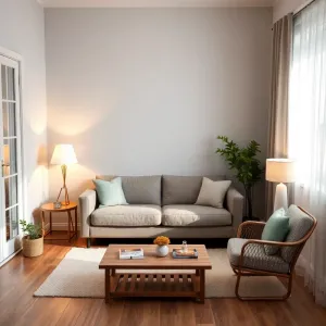 Jak ustawić stół w małym salonie