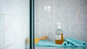 Jak usunąć stary kamień z kabiny prysznicowej