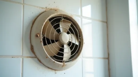 jak wyczyścić wentylator łazienkowy