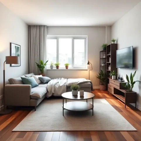 Jak wydzielić miejsce do spania w salonie