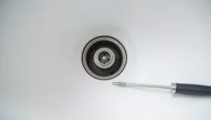 Jak wyjąć korek automatyczny z umywalki