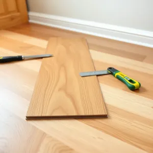 Jak wymienić panel podłogowy na środku pokoju