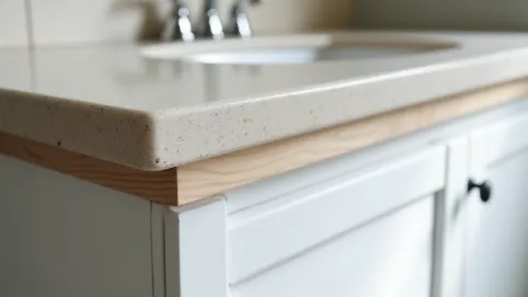 jak zamontować blat do szafki łazienkowej