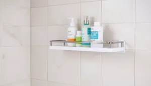 Jak zamontować półkę pod prysznicem bez wiercenia
