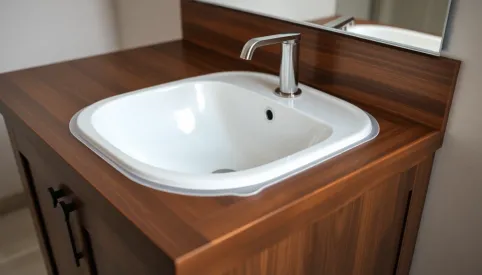 Jak zamontować umywalkę na szafce