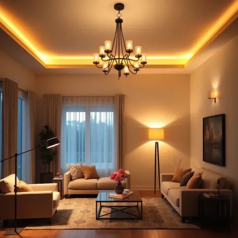 Jak zaprojektować oświetlenie w salonie
