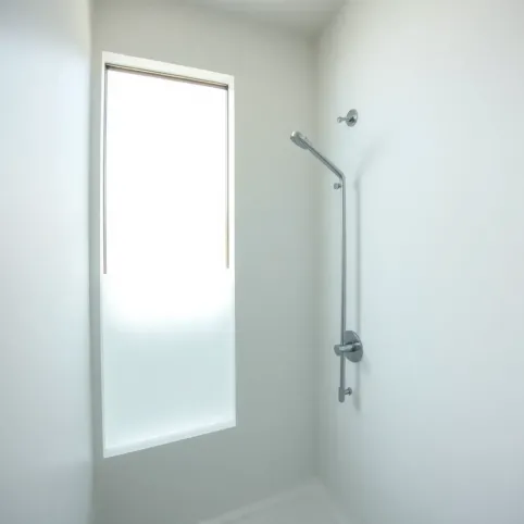 Jak zasłonić okno pod prysznicem