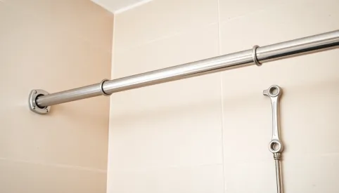 Jak zdemontować drążek prysznicowy