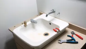 Jak zdemontować umywalkę nablatową