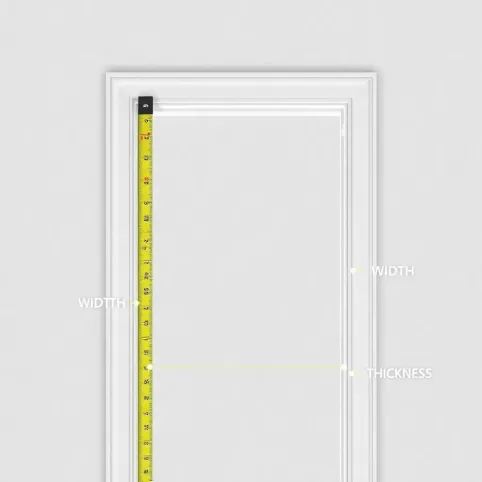 Jak zmierzyć drzwi łazienkowe