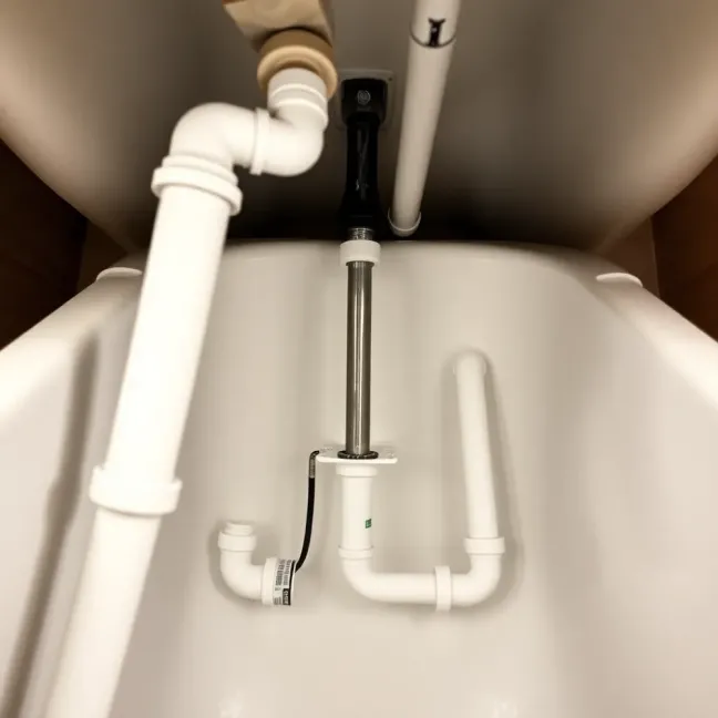 Jak zrobić odpływ do wanny wolnostojącej